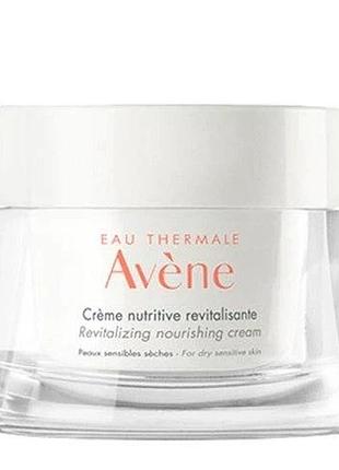 Відновлювальний живильний крем для обличчя avene eau thermale revitalizing nourishing cream 50 мл
