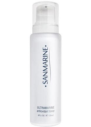 Sanmarine антиоксидантний тонер ultramarine antioxidant toner 120 мл