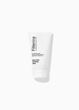 Освитлююча маска з билою глиною white clay clarifying mask fillerina 75 мл
