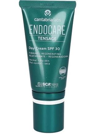 Дневной лифтинговий крем що восстанавливает spf30 endocare tensage day cream spf 30 cantabria 50 мл