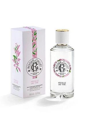 Парфумированная вода чайний лист roger & gallet eau parfumée feuille de the 100 мл