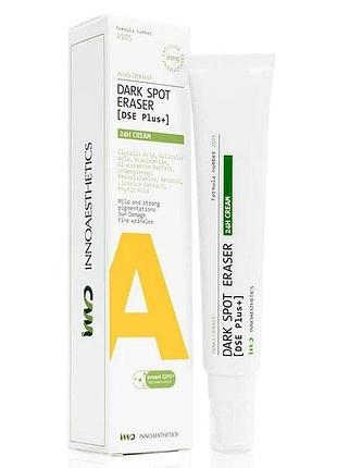 Крем з кислотами та ретинолом для освитлення кожи dark spot eraser 24h cream innoaesthetics 50 мл (id011-1)