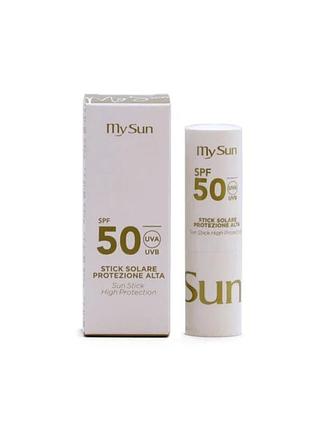 Сонцезахисний стик spf50 solar stick expo my sun 4.8 мл