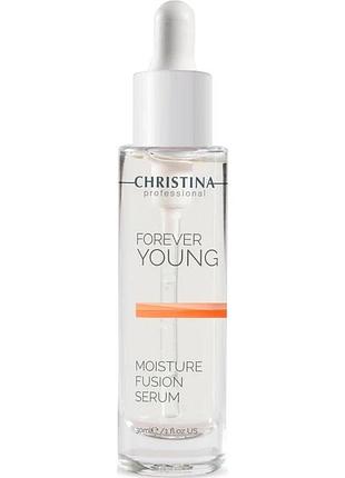 Сироватка для інтенсивного зволоження шкіри christina forever young moisture fusion serum 30 мл
