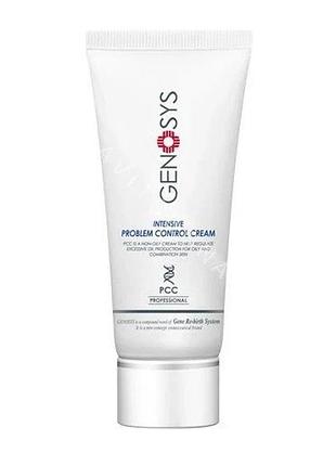 Інтенсивний крем для догляду за проблемною шкірою genosys intensive problem control cream 50 мл