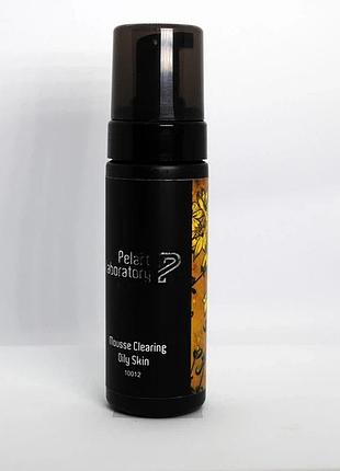 Мус для очищення жирної шкіри pelart laboratory mousse clearing oily skin 180 мл (10012)