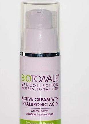 Активний крем з гіалуроновою кислотою biotonale 30 мл