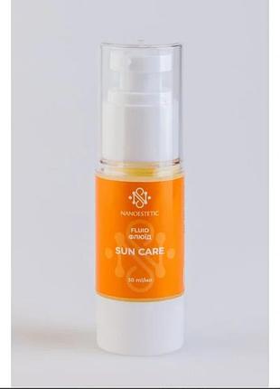 Флюид крем сонцезахисний spf 50 30 мл nanoestetic