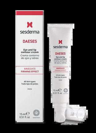 Крем-контур для очей и губ sesderma daeses eye and lip contour cream 15 мл