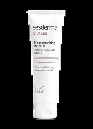Увлажняющий протектор silkses skin protective cream sesderma 100 мл