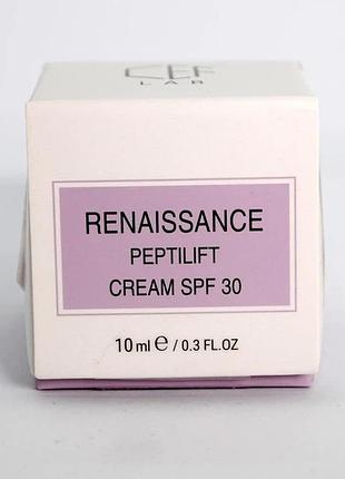 Пептидний дневной крем spf 30 cef lab renaissance peptilift cream spf 30 10 мл