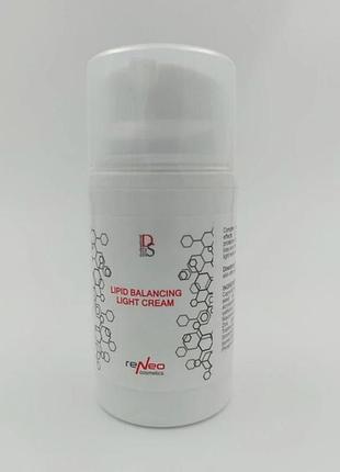 Легкий крем для відновлення балансу шкіри lipid balancing light cream derma series 50 мл