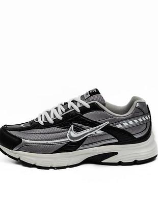 Мужские кроссовки nike initiator grey black white / smb+ 🔗