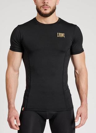 Рашгард з коротким рукавом leone dna black l