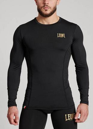Рашгард з довгим рукавом leone dna black xl