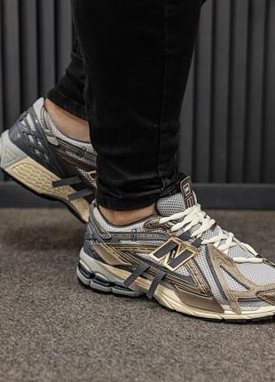 Мужские кроссовки new balance 1906r grey/gold / smb+ 🔗
