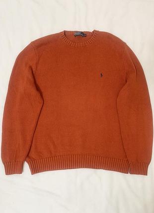 Вінтажний чоловічий светр / джемпер polo ralph lauren (оригінал)
