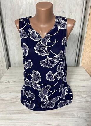 Майка женская из хлопка от французского бренда bonmarche размер 16💞