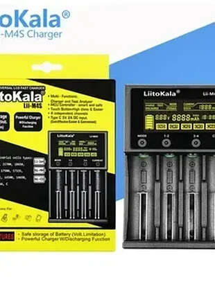 Зарядний пристрій liitokala lii-m4s battery charger