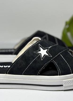 Converse one star platform slides