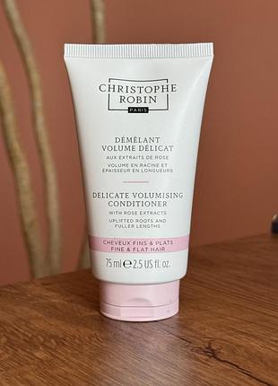 Christophe robin delicate volumising conditioner 75 ml  кондиціонер для  волосся