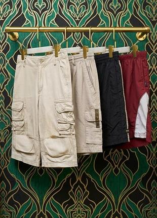 🩳 брендові чоловічі шорти m-l (abercrombie, y.o.u., harvest, tcm) | лотом чи штучно