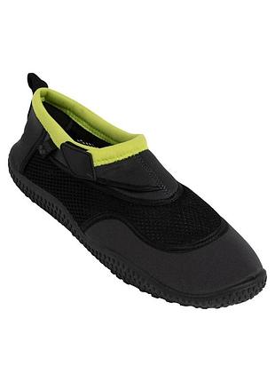 Обувь для пляжа и кораллов, аквашузы arena watershoes, размер 40, длина стельки 25,7см, черный/салатовый (005293-100-40)