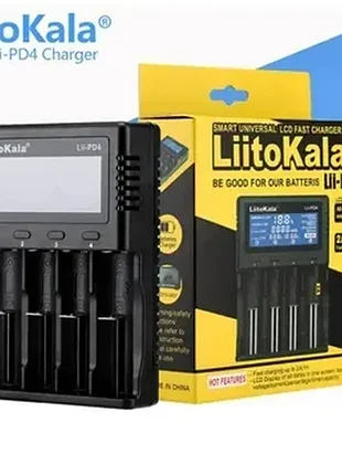 Зарядний пристрій liitokala lii-pd4+eu battery charger