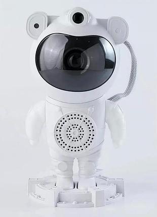 Ночной светильник-проектор astronaut star light с bluetooth колонкой 8 режимов проекции высота 23 5 см модель tdk-27