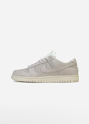 Чоловічі кросівки nike dunk low light grey / smb+ 🔗