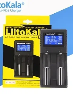 Зарядний пристрій liitokala lii-pd2 eu 2 battery charger