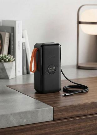 Повербанк 50000 mah 22.5w pd20w для зарядки устройств ansty ap-089 черный
