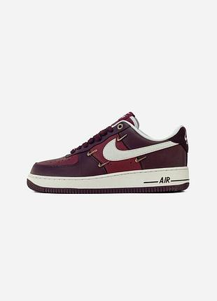 Мужские кроссовки nike air force 1 low lx team red / smb+ 🔗