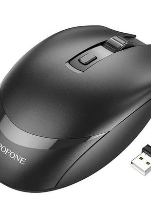 Беспроводная мышь borofone bg7 1600 dpi белая для компьютеров и ноутбуков