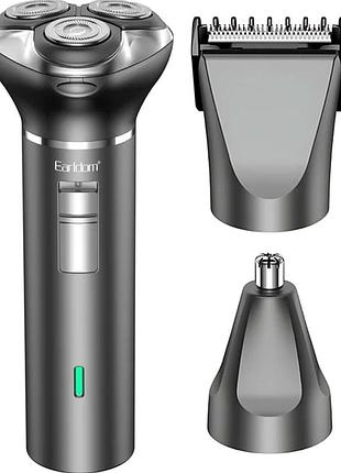 Машинка для стрижки волос мощность 5 вт usb earldom et-hc02