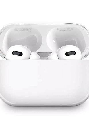 Силиконовый чехол для apple airpods pro 2 защитный с микрофиброй внутри белый