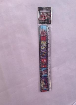 Лінійка пластикова kite monster high mh14-090k, 15 см
