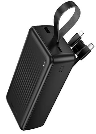 Повербанк 30000 mah 20w usb-c usb-a borofone bj79b литий-полимерный аккумулятор 146x69x40 мм