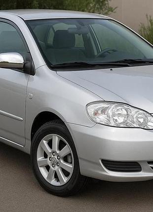 Накладки на зеркала 2002-2005 (2 шт, пластик) для toyota corolla