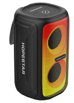 Портативна колонка 8w 6000mah bluetooth 5.0 для вечірок hopestar party 110 mini чорна