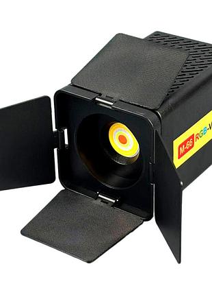 Лампа відеосвітло led m-66 rgb 66 вт 220 в для студійного знімання rgb-підсвітка