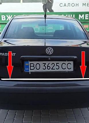 Накладка на багажник sd 1996-2001 нержавейка для volkswagen passat b5