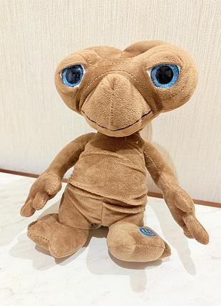 Колекційна м'яка іграшка інопланетянин і.т. (e.t. the extra-terrestrial), світловий палець
