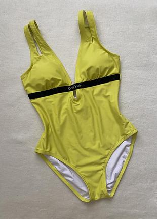 Суцільний купальник calvin klein