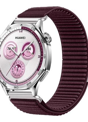 Ремешок mounting nylon strap универсальный 20 mm для смарт-часов из силикона пурпурный