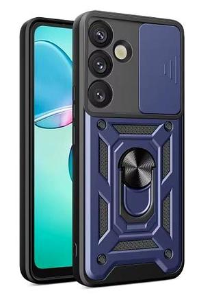 Чохол ring full protect case для samsung a07 поліуретановий з максимальним захистом blue