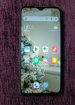 Телефон xiaomi redmi 9,черный,6,53 дюйма,б/у