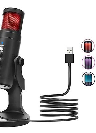 Микрофон jmary mc-pw9 с usb подключением для студийной записи