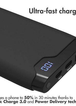 Повербанк 10000 mah для зарядки устройств imoshion зеленый