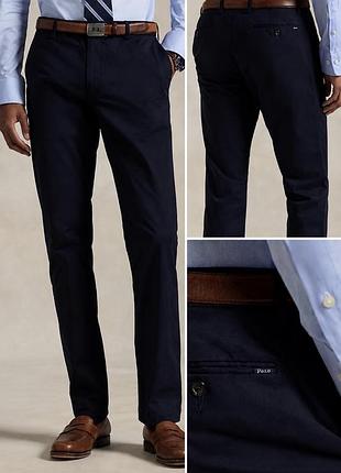 Брюки polo ralph lauren, оригинал, тёмно-синего цвета.